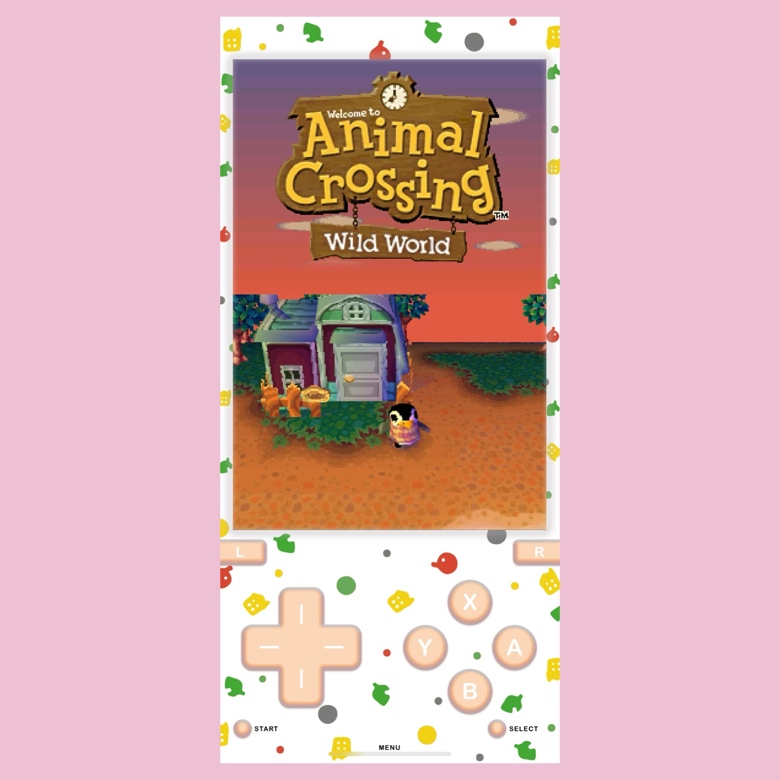 ACNL 3DSXL Delta Emulator Skin mimi's Kofi Shop Kofi ️ Where