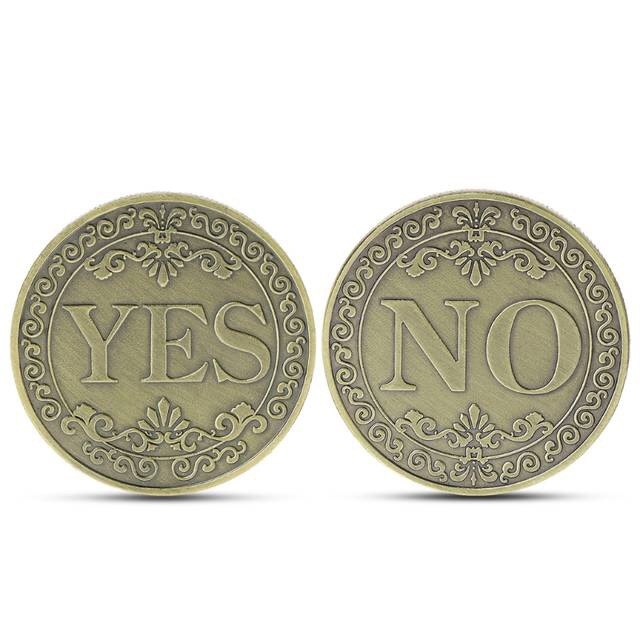 【上質な手触り】イエス ・ノー・コイン YES NO COIN - Makko - Mentalism, Magic, Art, etc.'s  Ko-fi Shop