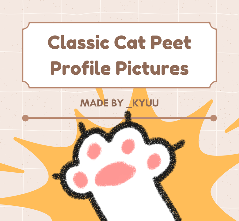 Cat Peet Socks PFPs by _Kyuu - _Kyuu's Ko-fi Shop - Ko-fi