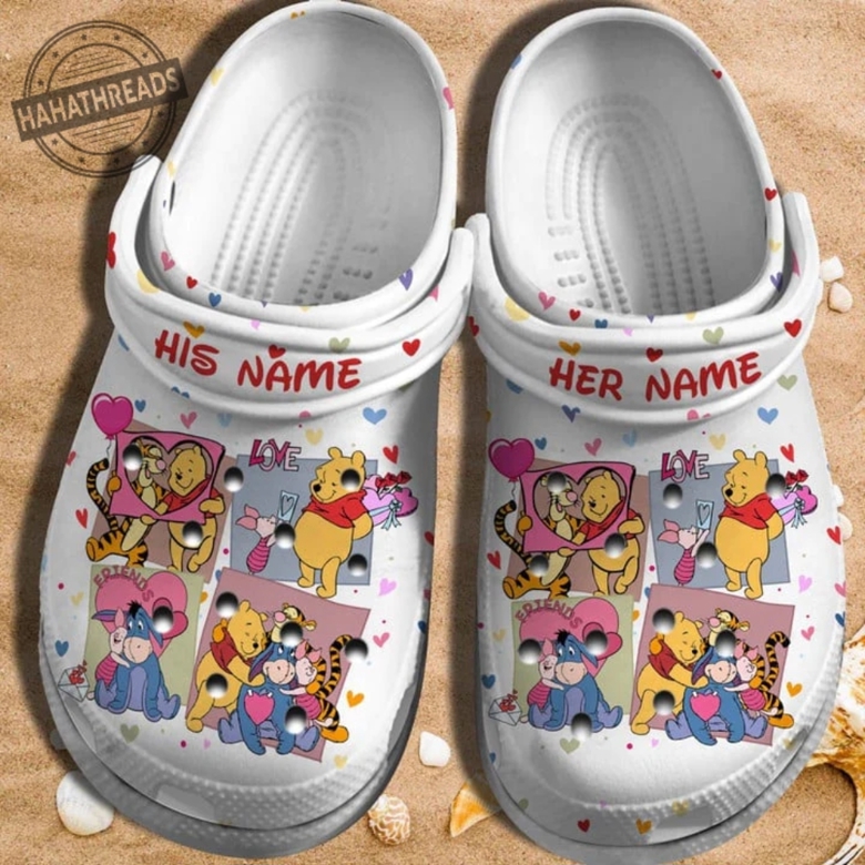 Fuzzy disney online crocs