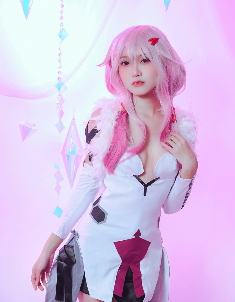 FM-Anime – Guilty Crown Inori Yuzuriha White Cosplay Costume