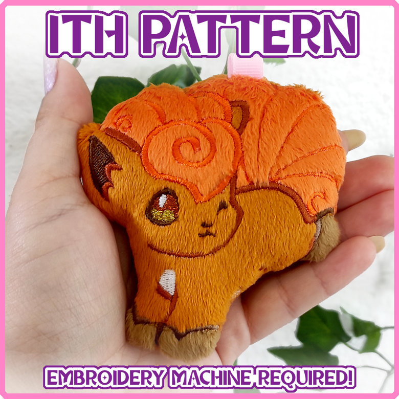 ITH Charm Pattern- Kanto Vulpix - Sylenis Crafts's Ko-fi Shop - Ko-fi ️ ...