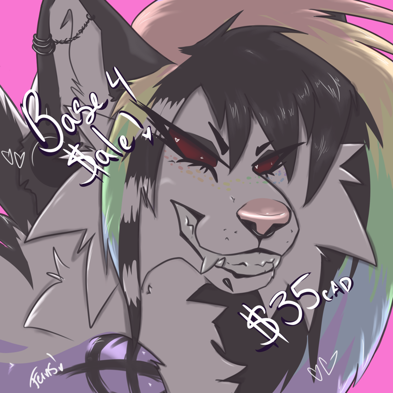 Grrr~ F2U icon base :3 - Ferns! 's Ko-fi Shop