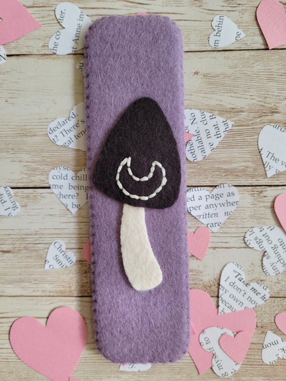 Mushroom Bookmark | Sophia Luna