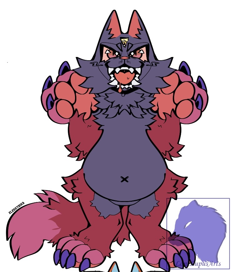 Pokemon Inspired Werewolves - LoneLupusArts's Ko-fi Shop - Ko-fi ️ ...