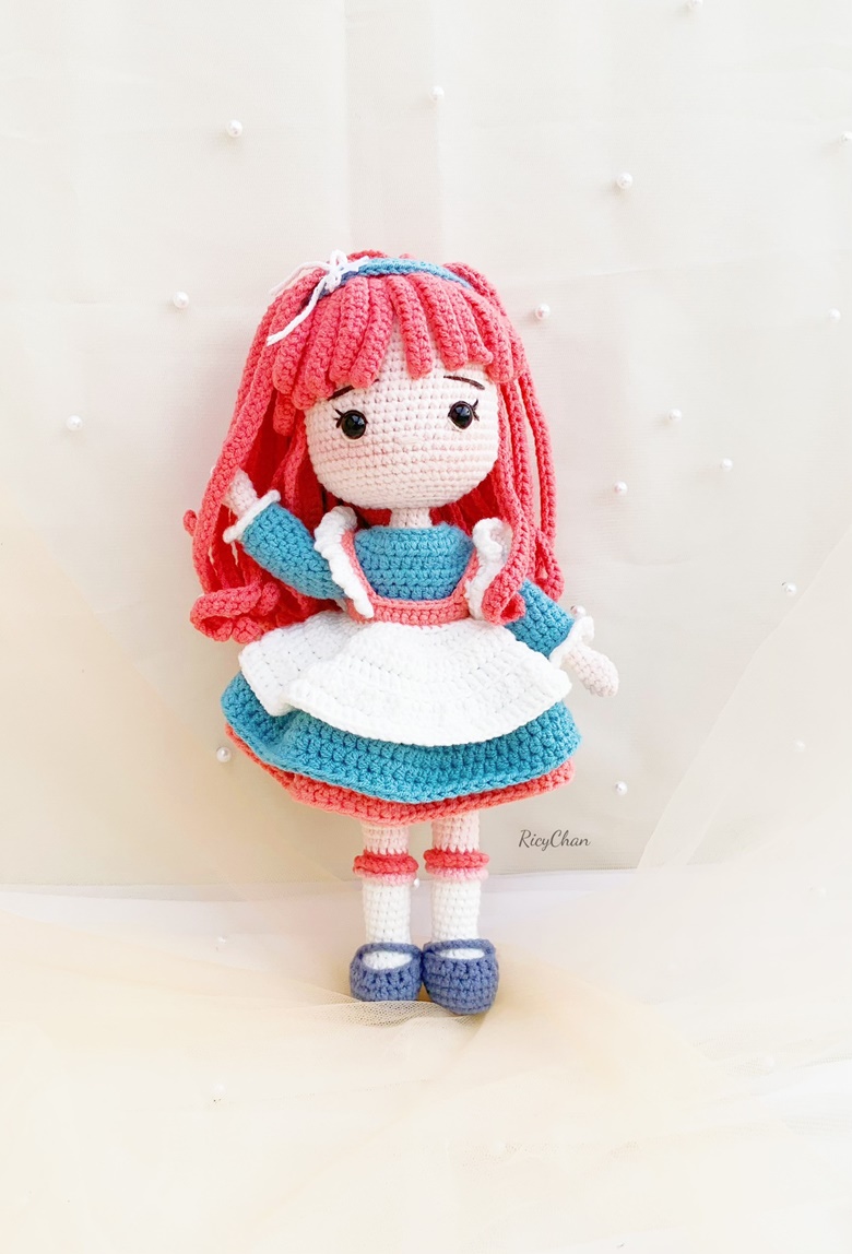 Moonie The Doll - Amigurumi Crochet Doll Pattern - RicyChan's Ko-fi ...