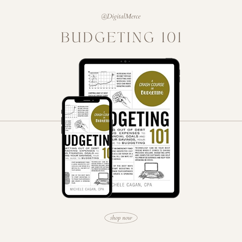 Budgeting 101 Book by Michele Cagan DigitalMerce s Ko fi Shop