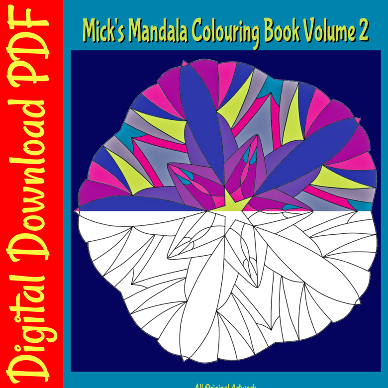 Adult Colouring Book ~ Digital Printable