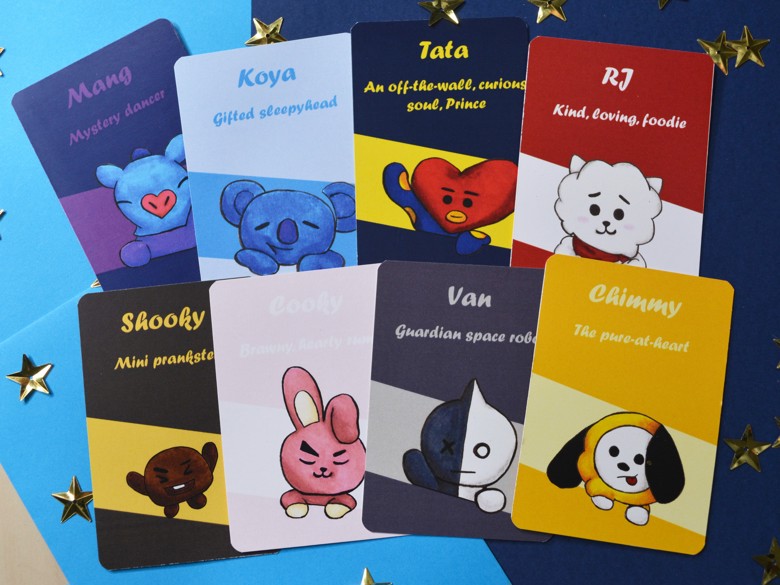 Double Sided BT21 cards - Mbani's Ko-fi Shop - Ko-fi ️ Where creators ...