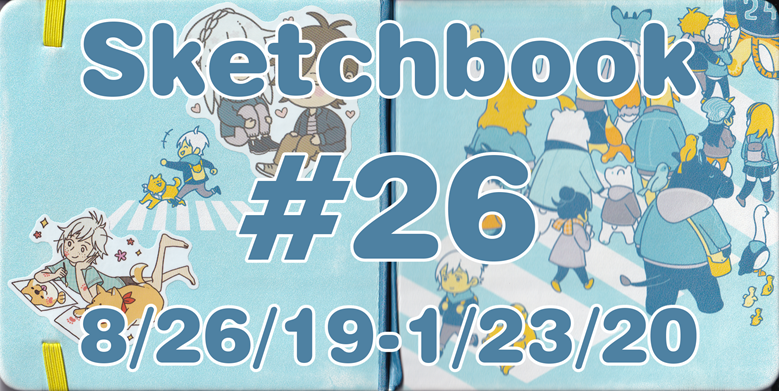 Sketchbook Kit (Physical Items) - Jesse's Ko-fi Shop