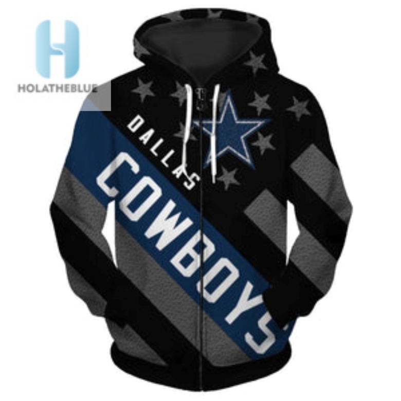 Dallas cowboys hotsell zipper sweatshirt