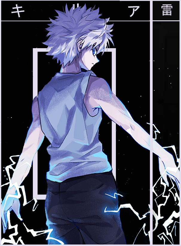 Killua Zoldyck Artwork - Poxa ♡'s Ko-fi Shop - Ko-fi ️ Where creators ...