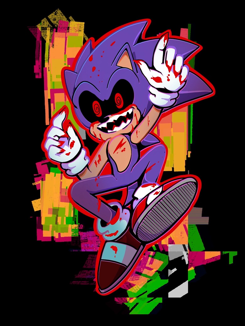 Fnf Sonic Exe Sonic Exe Fnf Sticker - Fnf Sonic Exe Fnf Sonic