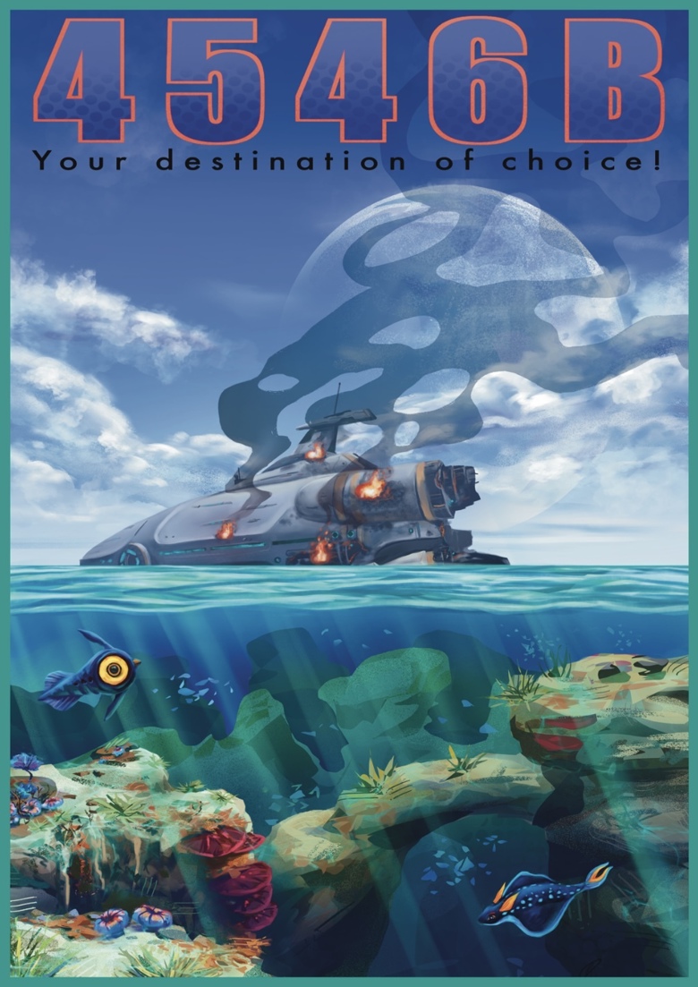 4546B Subnautica Poster, (high Resolution Download) - I_draw_so_im_a ...