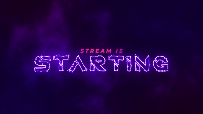 Nebula | Animated Stream Screens (Starting, Be Right Back, Ending ...