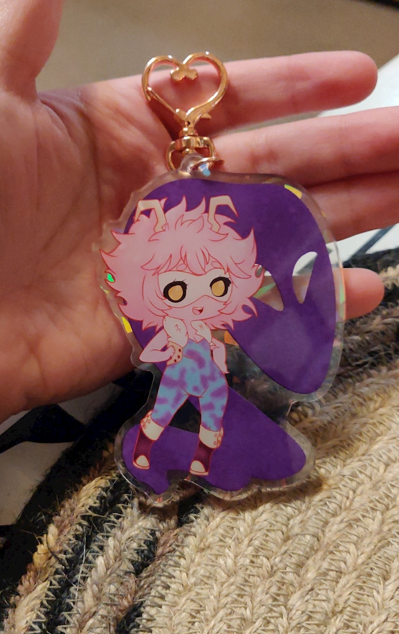 Mina Ashido Acrylic Charm - CartoonWolf's Ko-fi Shop Mina Ashido Acrylic Charm - CartoonWolf's Ko-fi Shop