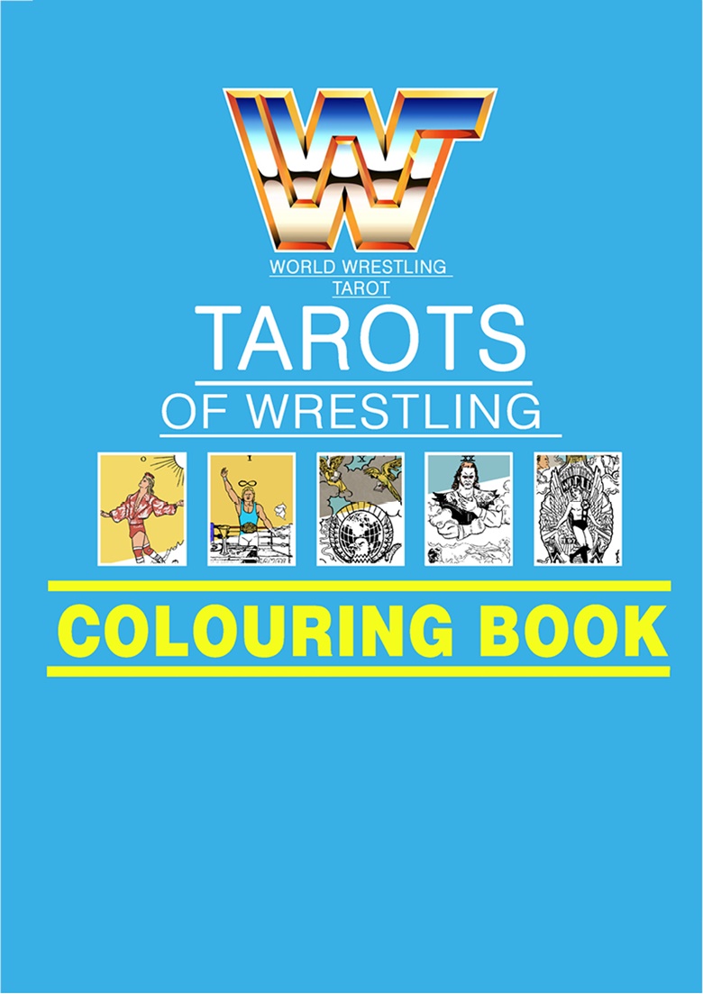 World Wrestling Tarot colouring book RHStewart's Kofi Shop Kofi ️