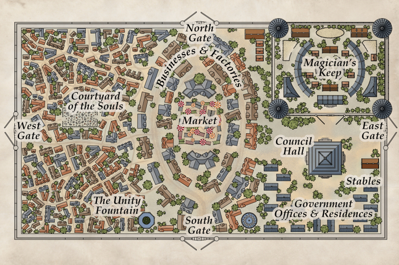 The Citadel Map High Resolution PNG digital file - MKblueprints's Ko-fi ...