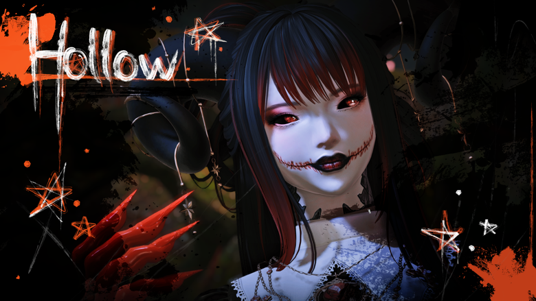 Hollow -Makeup for All Xaela Fems - Ex-Mortis's Ko-fi Shop - Ko-fi ️ ...