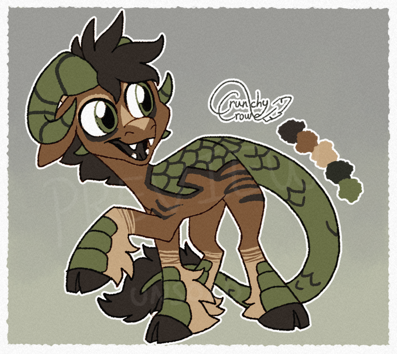 GreenBean Kirin Design - CrunchyCrowe's Ko-fi Shop - Ko-fi ️ Where ...