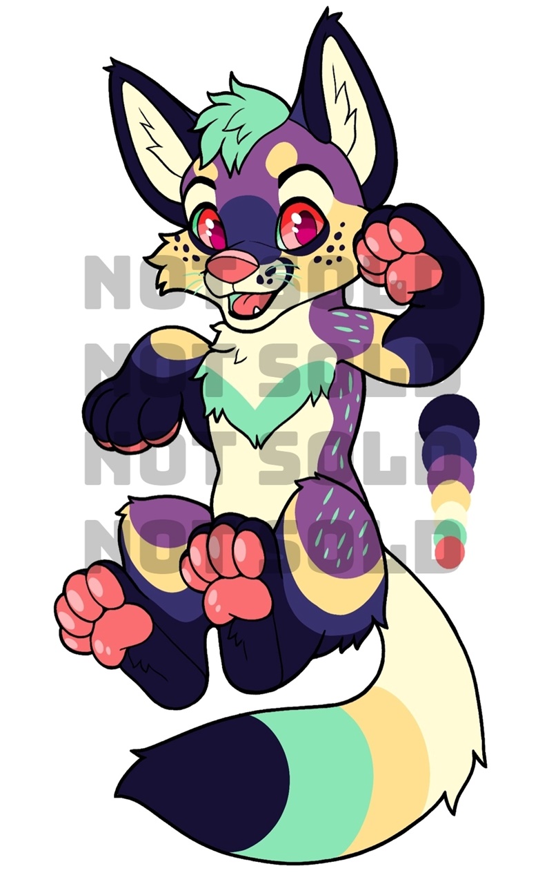 Cutie Speckled Fox Adopt - Stargazing Shep's Ko-fi Shop - Ko-fi ️ Where ...