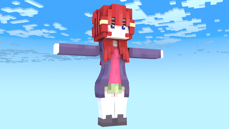 nakano Minecraft Skin