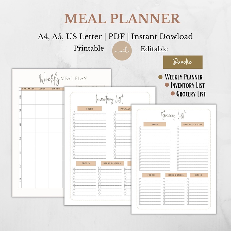 Meal Planner Printable 