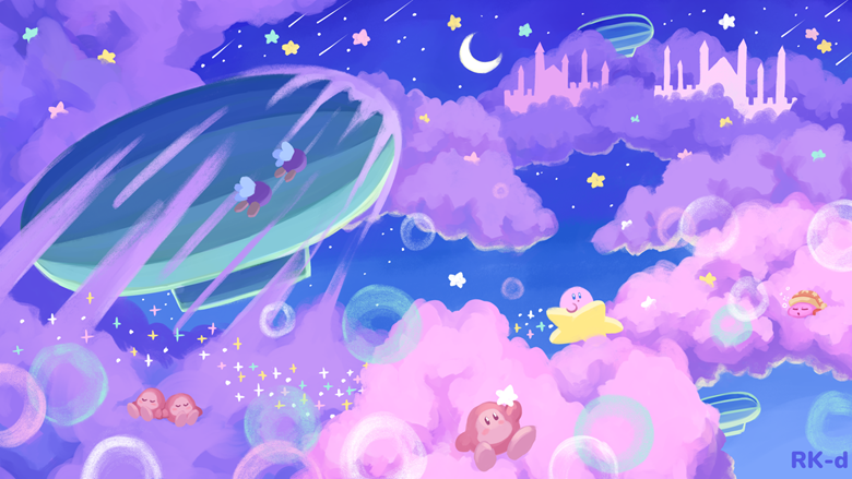 Kirby 30th Anniversary - Grape Garden - Ko-fi ❤️ Where creators ...