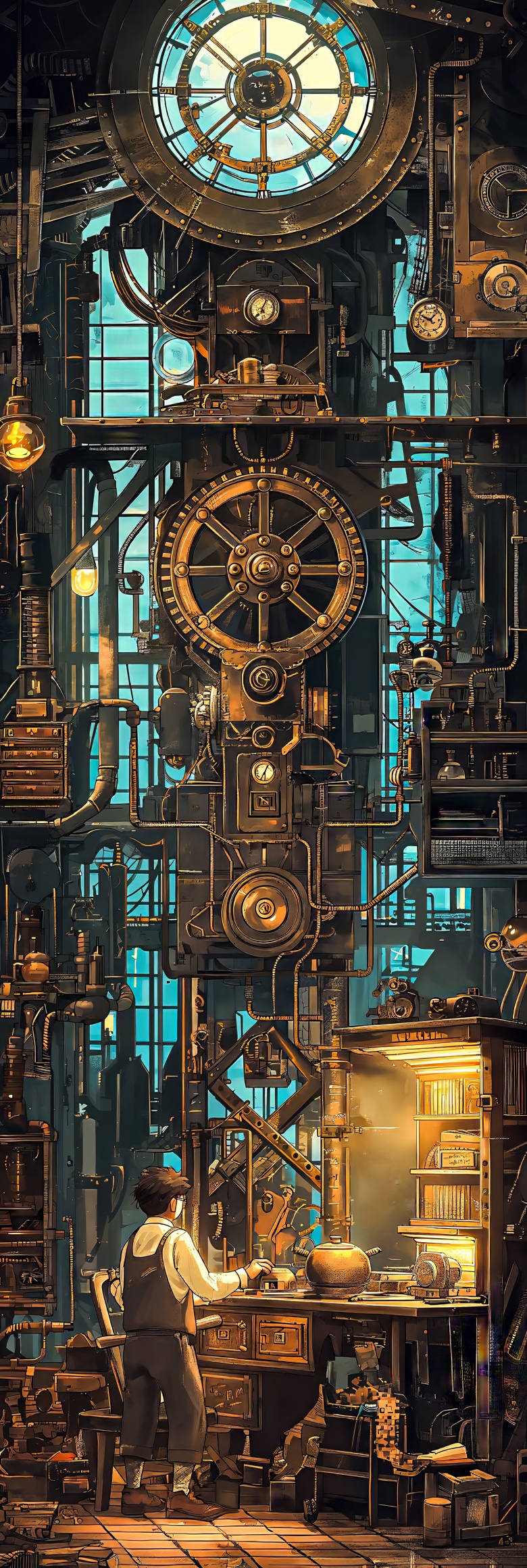Royal Selangor Steampunk 400% Bearbrick Be@rbrick – Sprayed