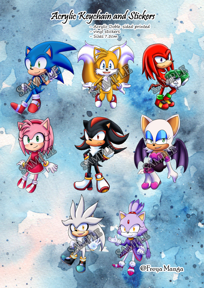 Sonic the Hedgehog Stickers