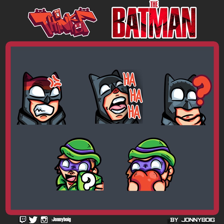 The Batman Emotes - JonnyboiG's Ko-fi Shop - Ko-fi ️ Where creators get ...