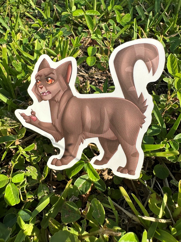 Scourge cats warriors - Cats Warriors - Sticker