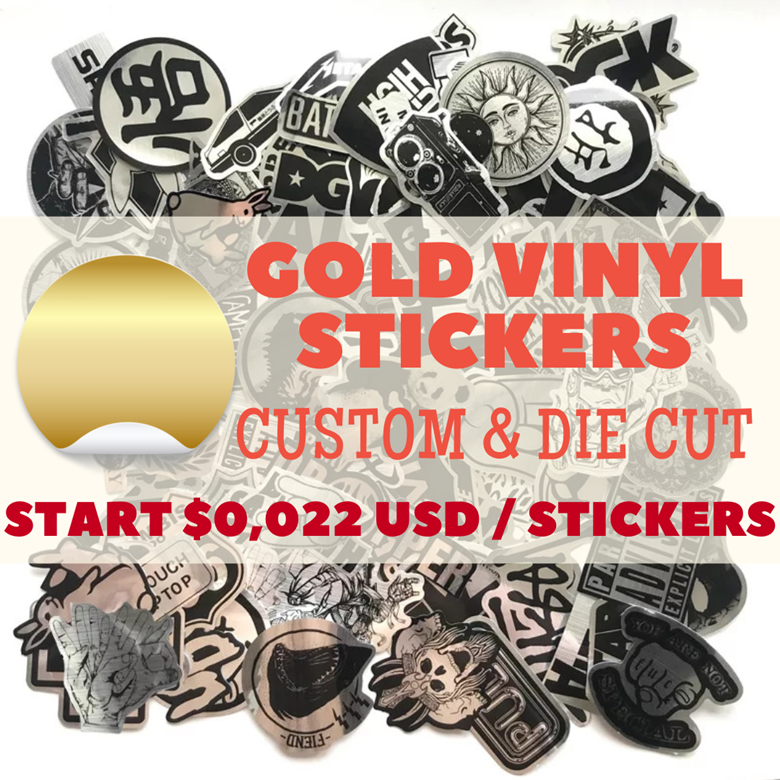 Custom Shaped Stickers with Free Die Cuts