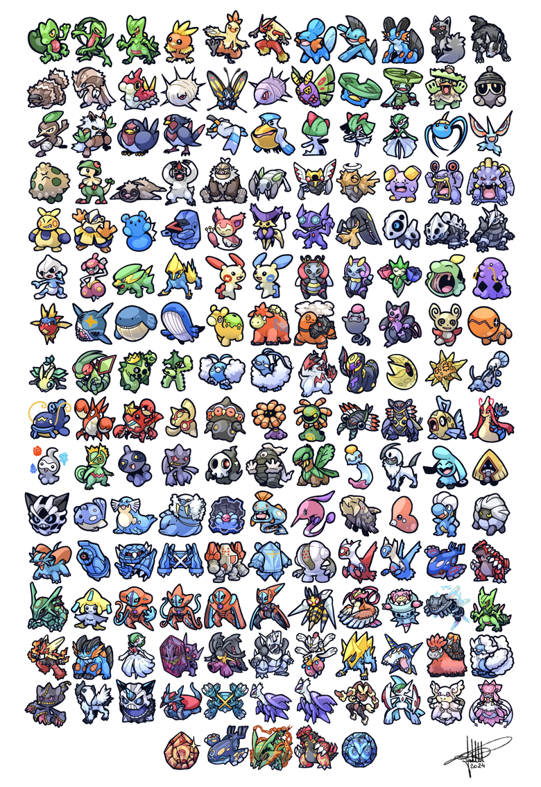 Pokédex Sticker Sheet Set - Nicole's Ko-fi Shop - Ko-fi ️ Where ...