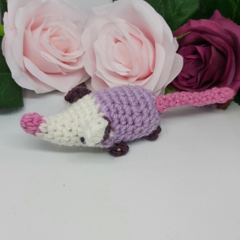 Crochet Possum simple - FyeCed-Crochet's Ko-fi Shop - Ko-fi