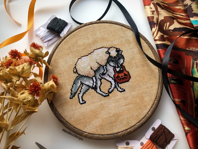 Trick or (Tr)eat! - Wolf in Sheep's Clothing - Halloween Cross Stitch  Pattern - Halloween Costume - Cross Stitch Pattern PDF - NeedleLot  Designs's Ko-fi Shop - Ko-fi ❤️ Where creators get