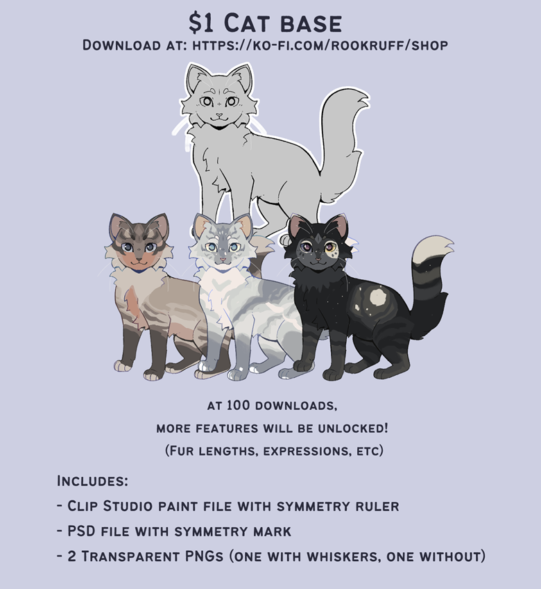 Warrior Cats Base - PiickOne's Ko-fi Shop