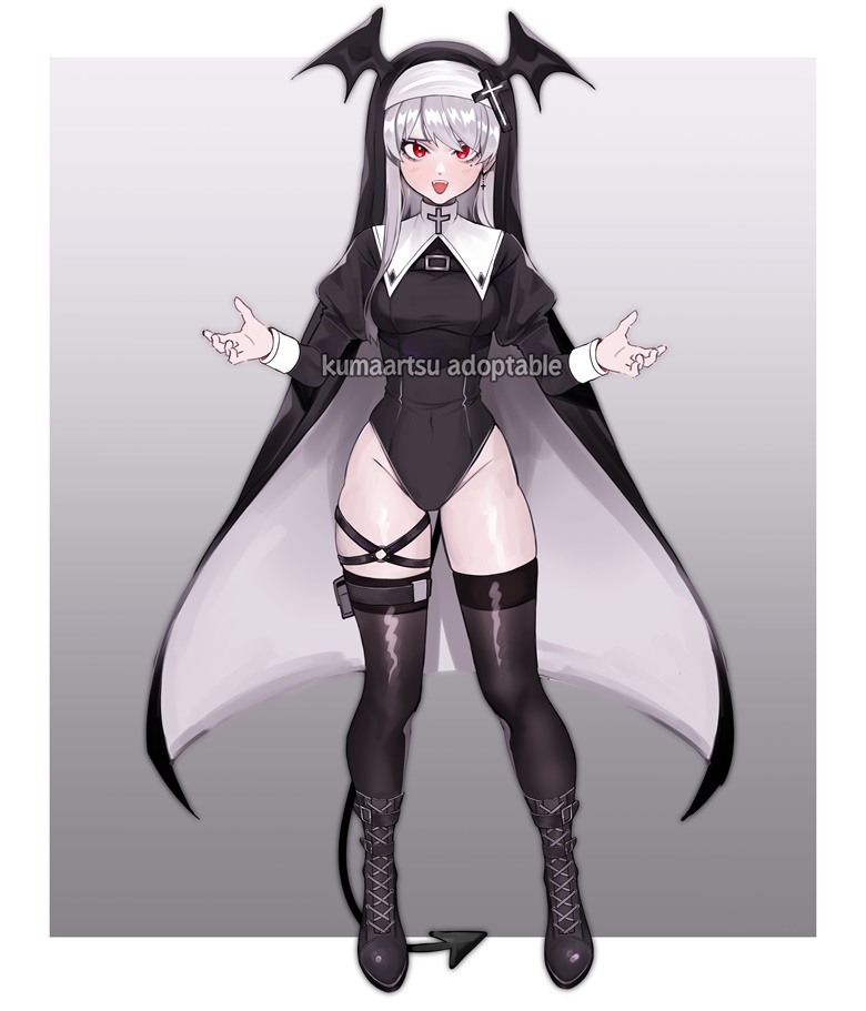 Succubus Nun Adoptable Kumaartsus Ko Fi Shop Ko Fi ️ Where Creators Get Support From Fans 2531