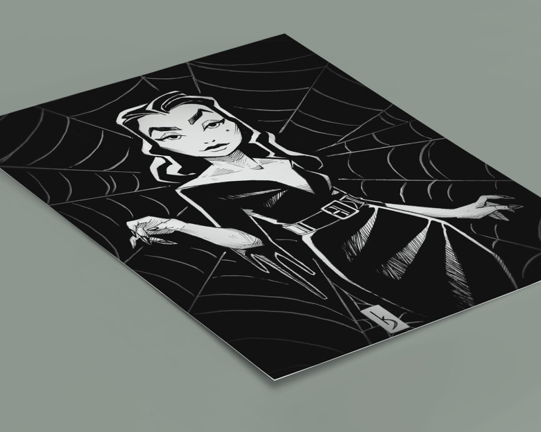 Vampira | Print - kirkshannon's Ko-fi Shop - Ko-fi ️ Where creators get ...