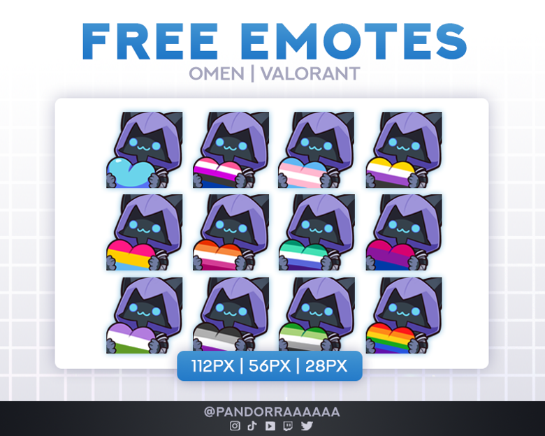 FREE VALORANT Omen (Heart/Love) - PandorraAAAAA's Ko-fi Shop - Ko-fi ️ ...