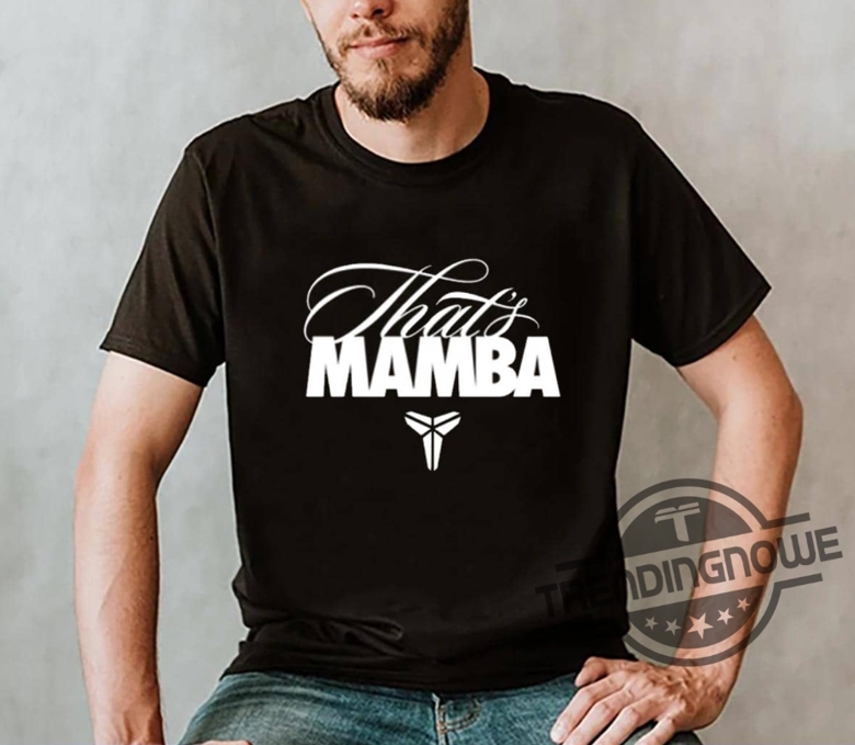 Kobe hot sale mamba shirt