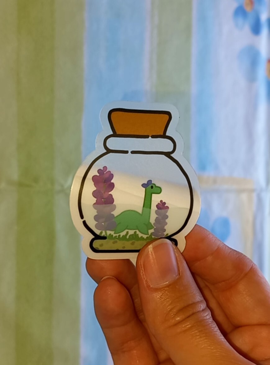 Nessie Jar Sticker - NinfaDelKofi - Stickers shop's Ko-fi Shop - Ko-fi ...