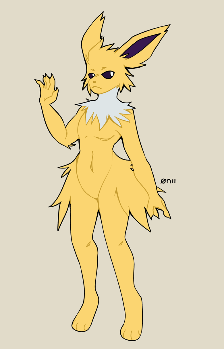 Anthro jolteon