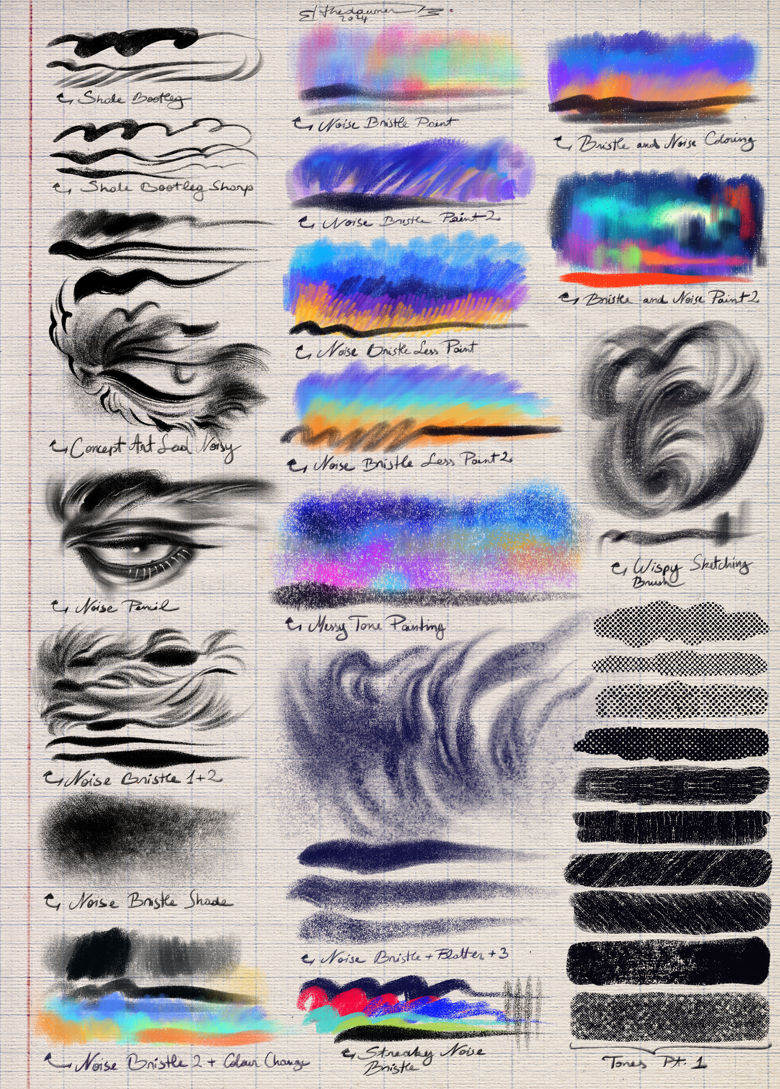 Dawner’s Procreate Brush Pack Vol. 10 - thedawner's Ko-fi Shop - Ko-fi ...