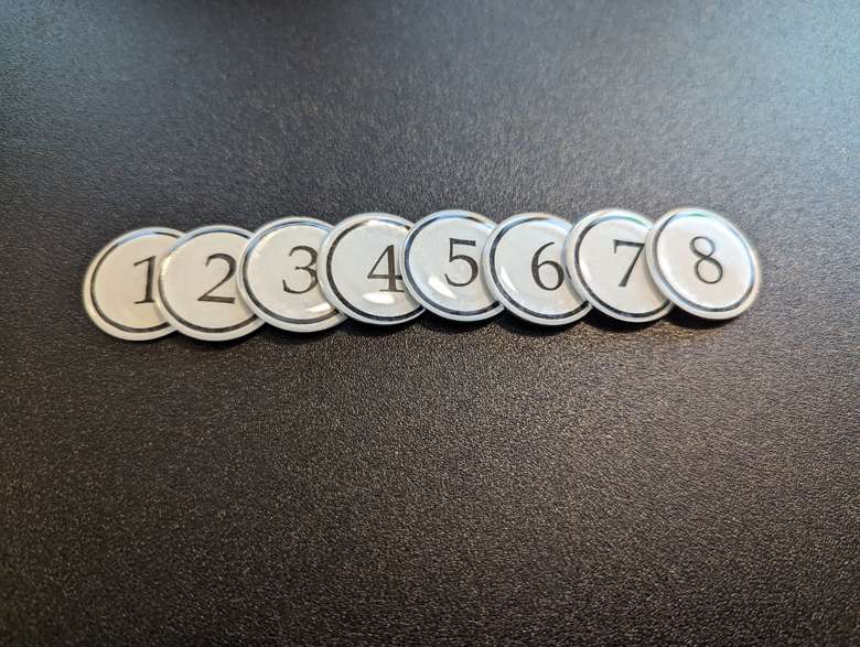 Numbered TTRPG Game Tokens - Wrought Iron Chains's Ko-fi Shop - Ko-fi ️ ...