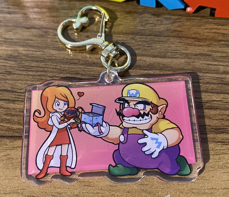 WarioxMona keychain - Nintendrawer's Ko-fi Shop - Ko-fi ️ Where ...