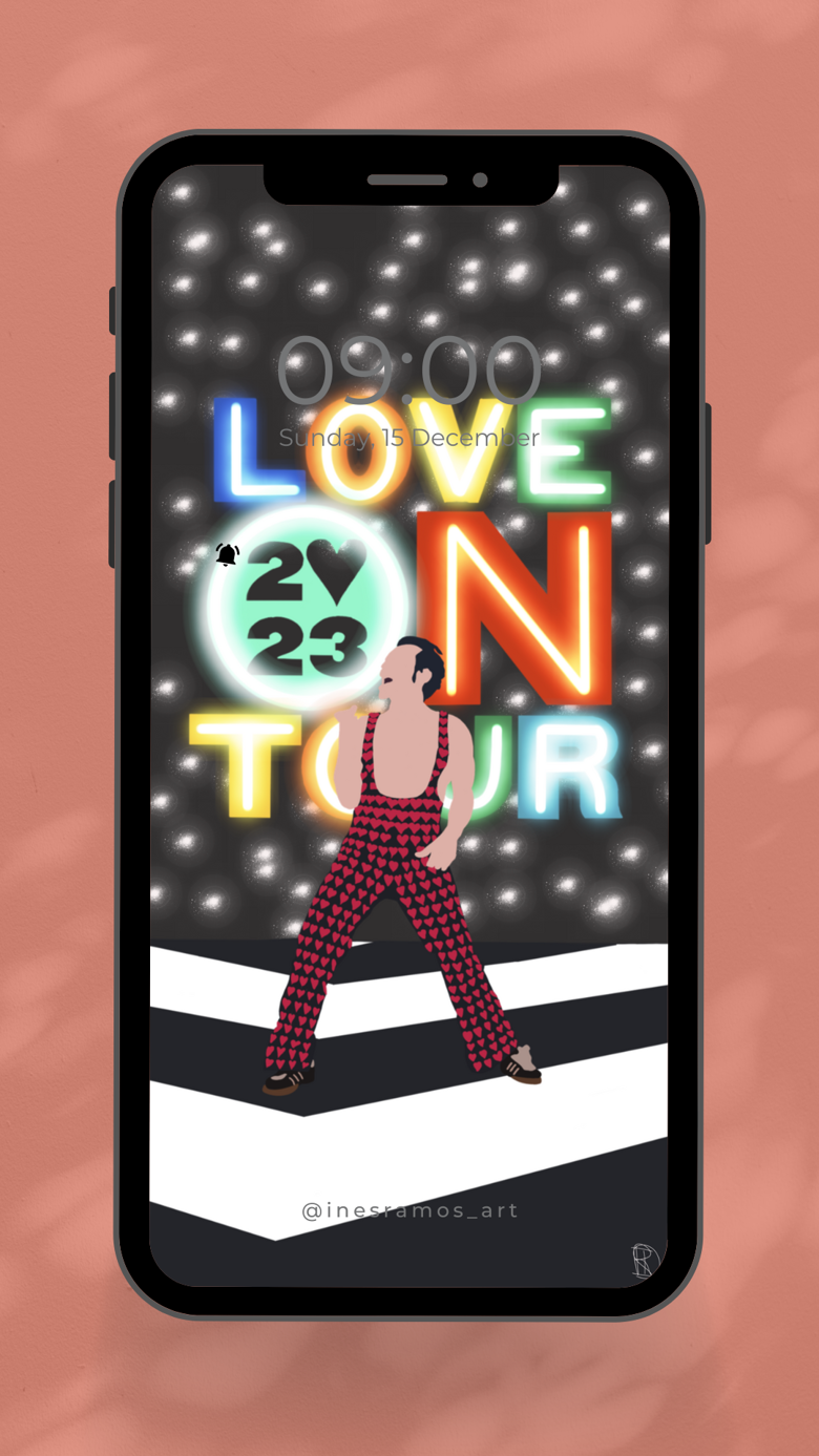 Harry Styles Love on Tour Phone Wallpaper - Ines Ramos Art's Ko-fi Shop -  Ko-fi ❤️ Where creators get support from fans through donations,  memberships, shop sales and more! The original 'Buy