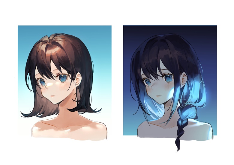 Free File] Hair Rendering Exercise - mint-tan's Ko-fi Shop - Ko-fi ❤️ Where  creators get support from fans through donations, memberships, shop sales  and more! The original 'Buy Me a Coffee' Page.