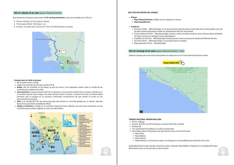 PACK COSTA RICA: organizador + mapas interactivos + gastos - El mundo ...