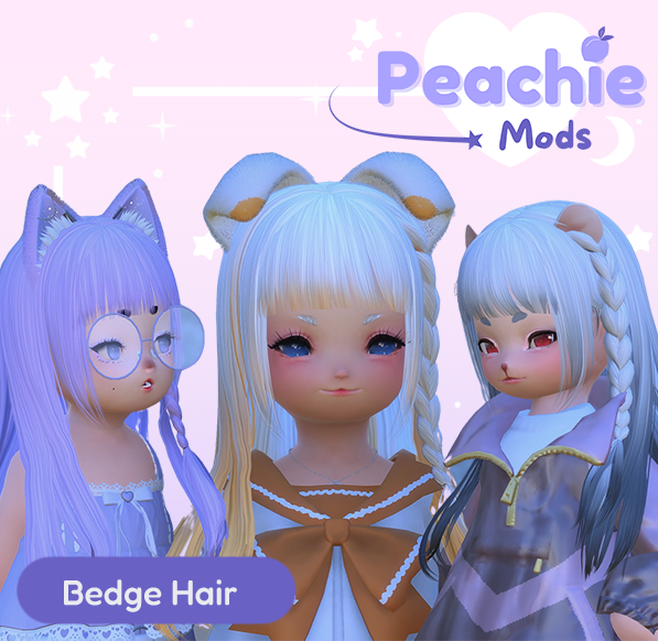 Bedge Hair - Peachie's Ko-fi Shop - Ko-fi ️ Where creators get support ...